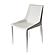 Modrest Halo - Modern Ivory Saddle Leather Dining Chair Set of 2 by VIG Furniture