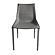 Modrest Halo - Modern Light Grey Saddle Leather Dining Chair Set of Two by VIG Furniture