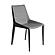 Modrest Halo - Modern Light Grey Saddle Leather Dining Chair Set of Two by VIG Furniture