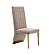 Modrest Keisha - Modern Beige Velvet and Gold Dining Chair Set of 2 by VIG Furniture