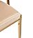 Modrest - Munith Modern Beige Velvet & Gold Counter Stool by VIG Furniture