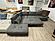 [Floor Sample] Venta Lux Sectional Sofa Gray (Chicago 97) by Prestige Furnishings