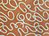 Premium Heavy Texture Vining Curls Salmon Futon Cover by Prestige