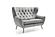 Voss Loveseat Light Gray by Prestige Furnishings