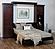 Glen Ellyn Vertical Queen Wall Bed by Wallbeds