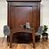 Ryland Vertical Queen Table Wall Bed by Wallbeds