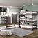 xStyle Stackable Triple Bunk Bed by Pine Crafter Furniture