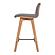 Napoli Counter Stool Grey by Moe's Home Collection