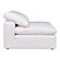 Clay Slipper Chair Livesmart Fabric White by Moe's Home Collection