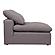 Clay Slipper Chair Livesmart Fabric Light Grey by Moe's Home Collection