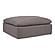 Clay Ottoman Livesmart Fabric Light Grey by Moe's Home Collection