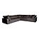 Clay Classic L Modular Sectional Livesmart Fabric Light Grey by Moe's Home Collection