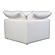 Terra Condo Corner Chair Livesmart Fabric Cream by Moe's Home Collection