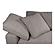 Terra Condo Corner Chair Livesmart Fabric Light Grey by Moe's Home Collection