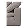 Terra Condo Corner Chair Livesmart Fabric Light Grey by Moe's Home Collection