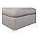 Terra Condo Ottoman Livesmart Fabric Light Grey by Moe's Home Collection