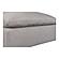 Terra Condo Ottoman Livesmart Fabric Light Grey by Moe's Home Collection
