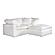 Terra Condo Nook Modular Sectional Livesmart Fabric Cream by Moe's Home Collection