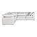 Terra Condo Classic L Modular Sectional Livesmart Fabric Cream by Moe's Home Collection