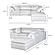Terra Condo Dream Modular Sectional Livesmart Fabric Cream by Moe's Home Collection