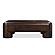 Rowan Coffee Table Dark Brown by Moe's Home Collection