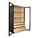 Charlotte Tall Cabinet Black by Moe's Home Collection