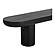 Rocca Bench Black by Moe's Home Collection