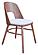 Iago Dining Chair Light Gray & Walnut (Set of 2) by Zuo Modern