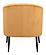 Ranier Accent Chair Yellow by Zuo Modern