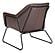 Jose Accent Chair Brown by Zuo Modern