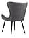 Alejandro Dining Chair Vintage Black (Set of 2) by Zuo Modern