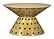 Electron Coffee Table Gold by Zuo Modern