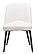 Teddy Dining Chair Ivory (Set of 2) by Zuo Modern