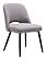 Teddy Dining Chair Gray (Set of 2) by Zuo Modern