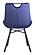 Tyler Dining Chair Blue (Set of 2) by Zuo Modern