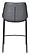 Magnus Counter Chair Dark Gray & Black (Set of 2) by Zuo Modern