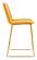 Mode Counter Chair Yellow (Set of 2) by Zuo Modern