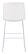 Mode Bar Chair White (Set of 2) by Zuo Modern