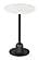 Whammy Side Table White & Black by Zuo Modern