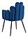 Noosa Dining Chair Navy Blue (Set of 2) by Zuo Modern