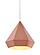 Forecast Ceiling Lamp Rose Gold by Zuo Modern