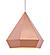 Forecast Ceiling Lamp Rose Gold by Zuo Modern