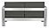 Cosmopolitan Sofa Gray by Zuo Modern