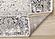 Zola Cream Blue Black Elegant Classic Rug by Kalora