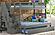 Cambridge Bunk Bed w/Staircase Gray by Innovations