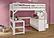 Loft Bed with Desk w/Staircase White by Innovations