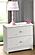 2 Drawer Nightstand White by Innovations