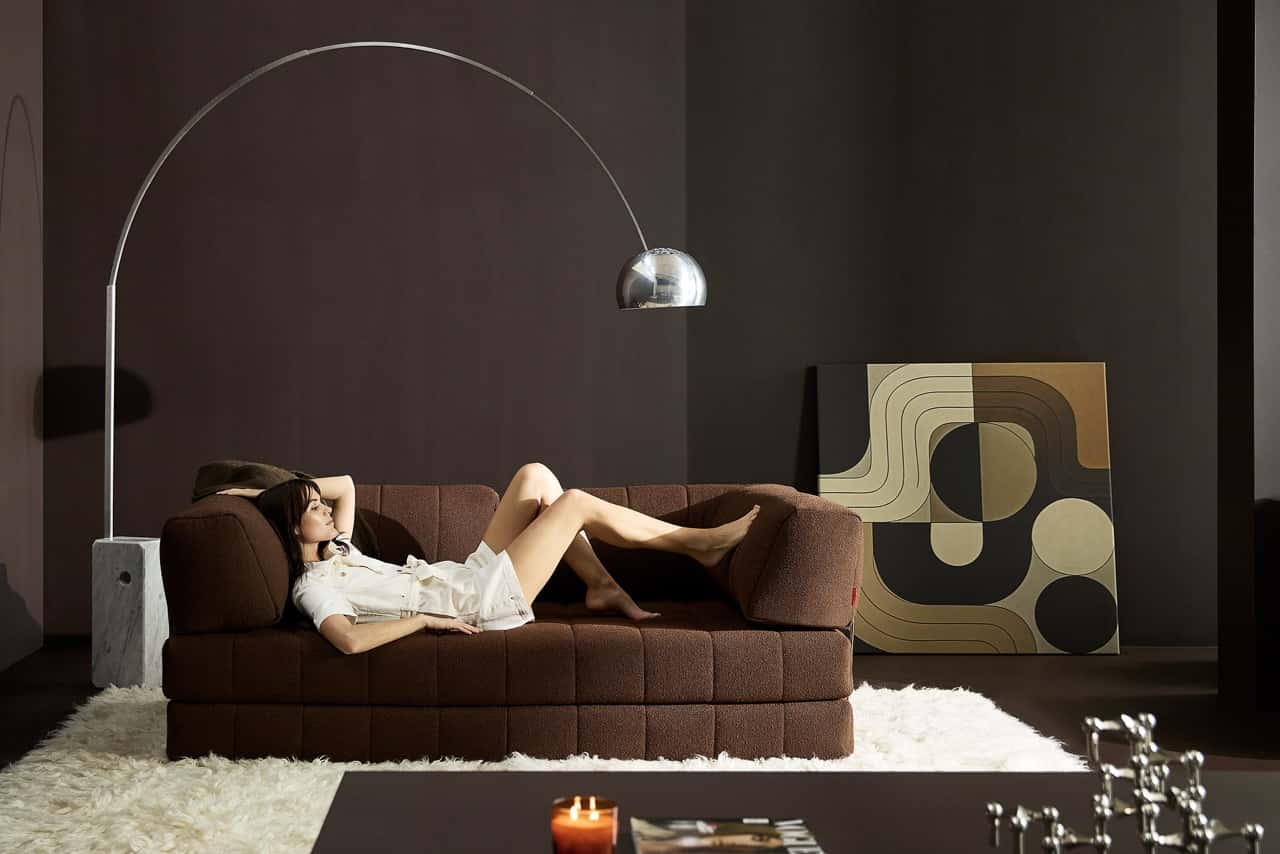 CozyPad Sleeper Sofa with Arms