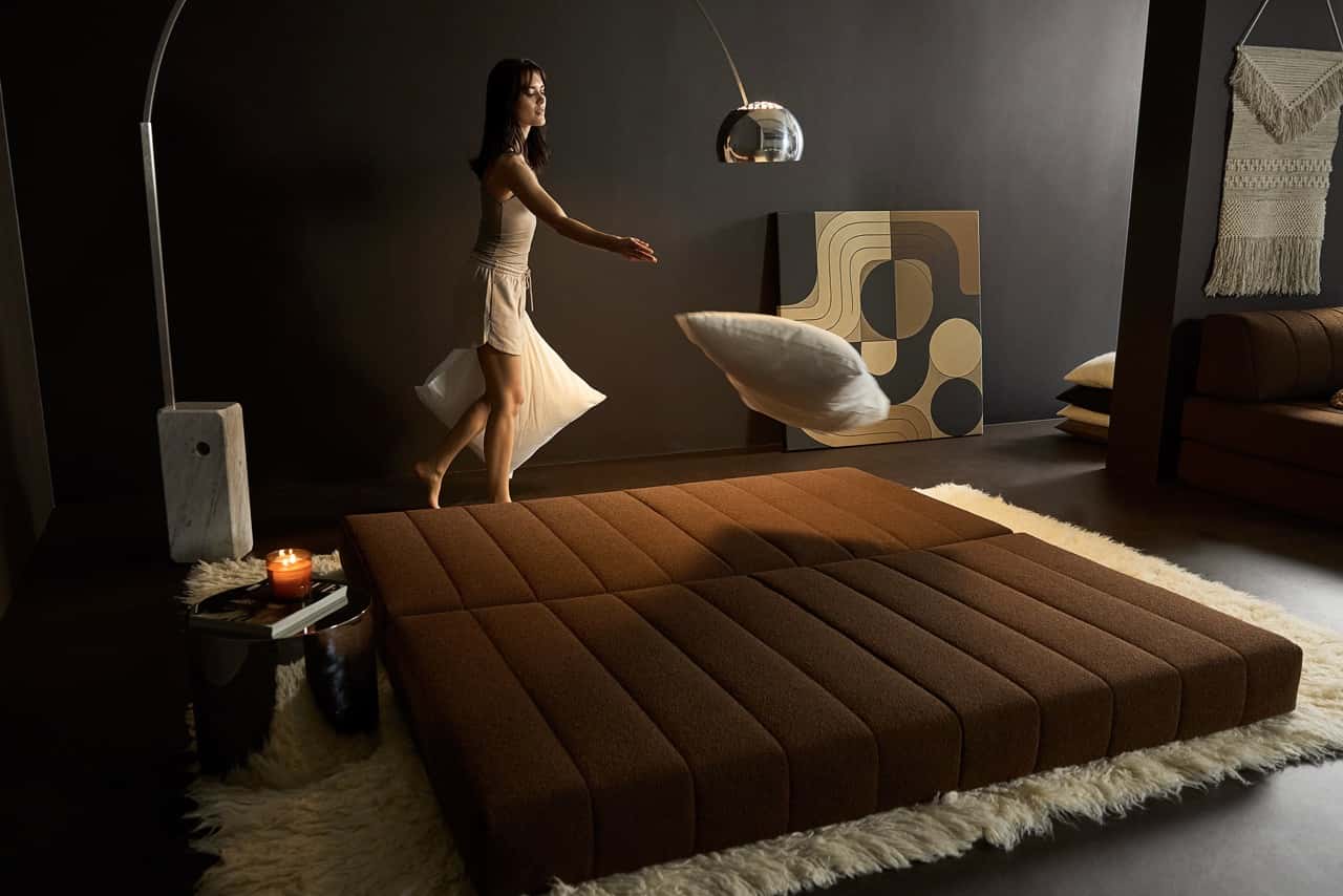CozyPad Sleeper Sofa with Arms