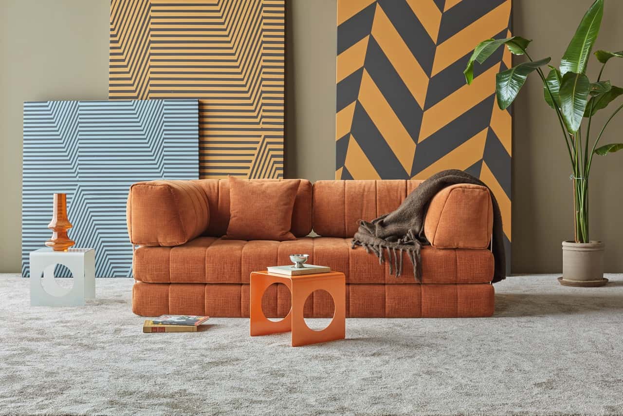 CozyPad Sleeper Sofa with Arms